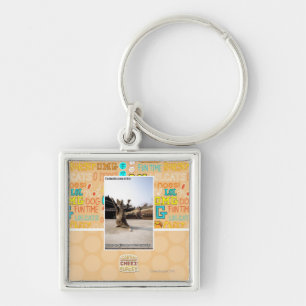 I iz shaolin paws of fury key ring