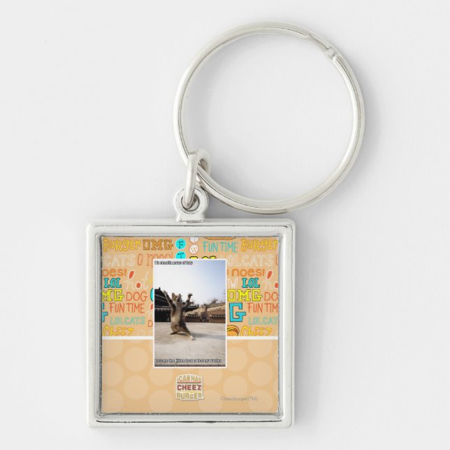 I iz shaolin paws of fury key ring (Front)