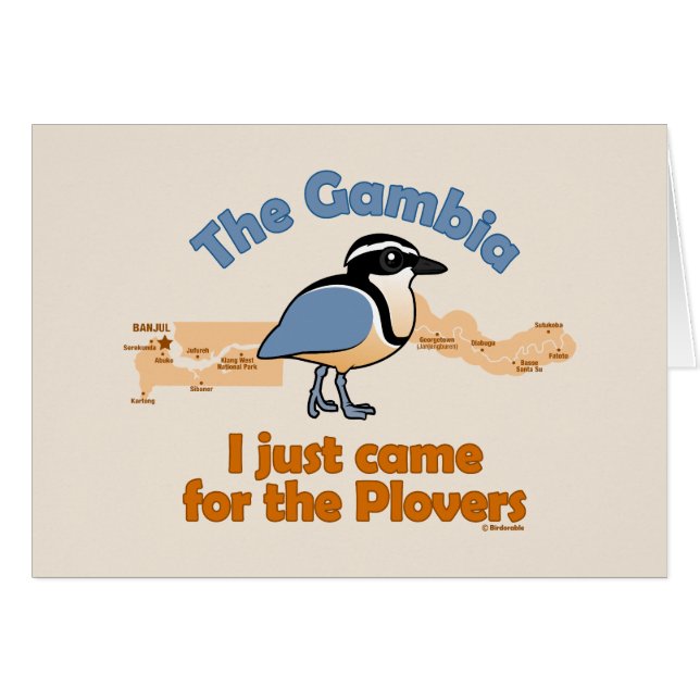 I Just Came for the Plovers (Front Horizontal)