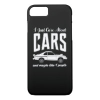 I Just Care About Cars Gift for Car Enthusiasts
