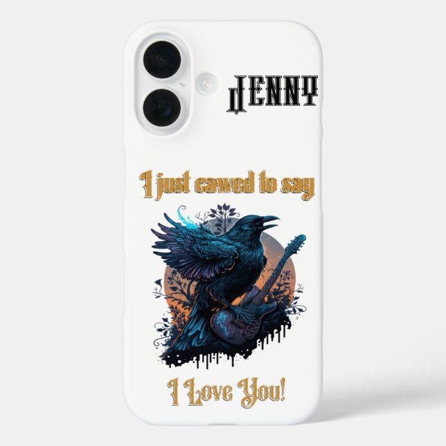 I Just Cawed... Customisable Case-Mate iPhone Case (Back)