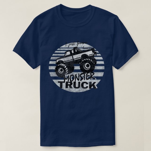 I just freakin love monster truck 2 T-Shirt (Design Front)