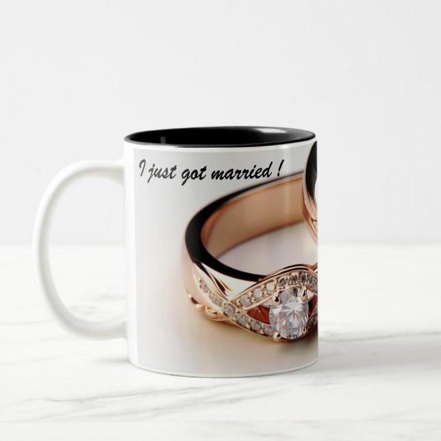 I just got married ! Mug (Left)