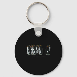 I Just Gotta Be Me Penguin - Rockhopper Penguins  Key Ring