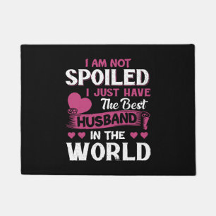 I Just Have The Best Husband In The World Doormat