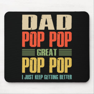 I Just Keep Getting Better Mouse Mat