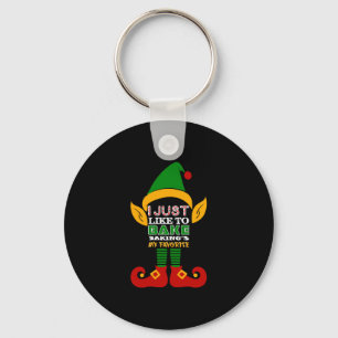 I Just Like To Bake Bakings My Favourite Key Ring
