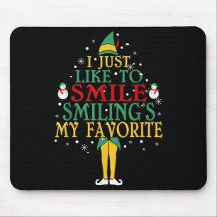 I Just Like To Smile Smiling's My Favourite Christ Mouse Mat