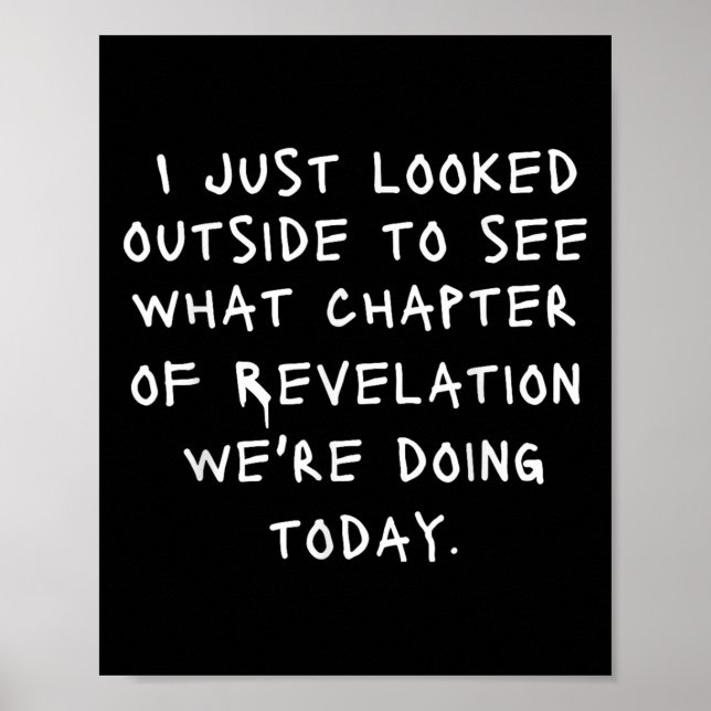 I Just Looked Outside To See What Chapter Of Revel Poster (Front)