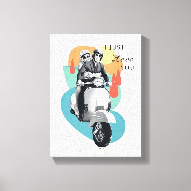 "I Just Love You" Tanya & Greg - The White Lotus Canvas Print (Front)