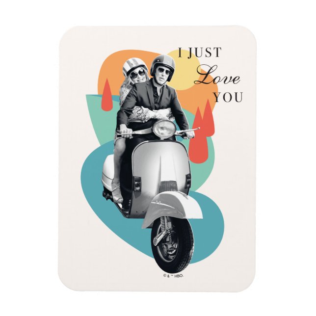 "I Just Love You" Tanya & Greg - The White Lotus Magnet (Vertical)