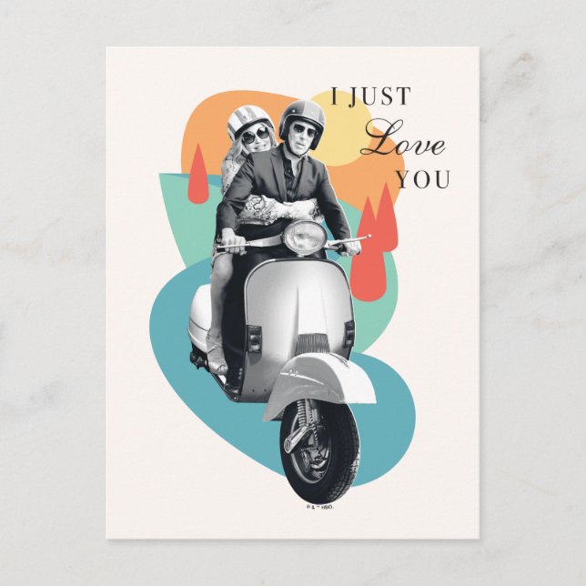 "I Just Love You" Tanya & Greg - The White Lotus Postcard (Front)