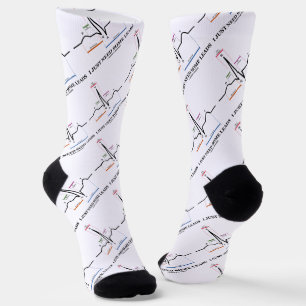 I Just Need Some Leads ECG EKG Medical Humor Socks
