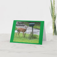 I JUST PUT THIS BIRTHDAY CARD IN MAILBOX FOR "YOU"
