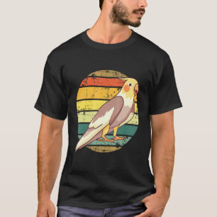 I Just Really Like Birds Parrot Cockatoo Retro Par T-Shirt