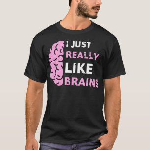 I Just Really Like Brains Funny Neurologist Neuros T-Shirt