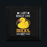I Just Really Like Ducks Gift Box<br><div class="desc">I Just Really Like Ducks</div>