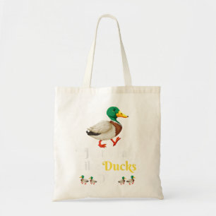 I Just Really Like Ducks OK Funny Ducks Lovers  Tote Bag