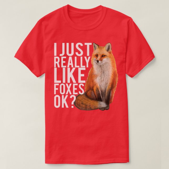I Just Really Like Foes OK Funny Fo tee Women Girl (Design Front)