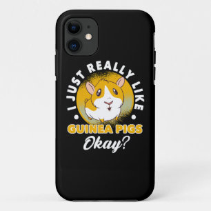 I Just Really Like Guinea Pigs Cavy Roddent iPhone 11 Case