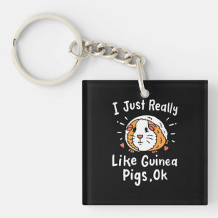 I Just Really Like Guinea Pigs Key Ring