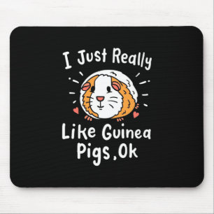 I Just Really Like Guinea Pigs Mouse Mat
