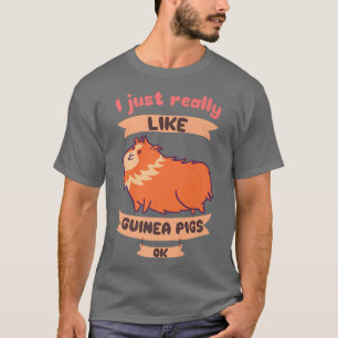 I Just Really Like Guinea Pigs Ok Costume T-Shirt
