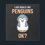 I Just Really Like Penguin Notepad<br><div class="desc">I Just Really Like Penguin</div>