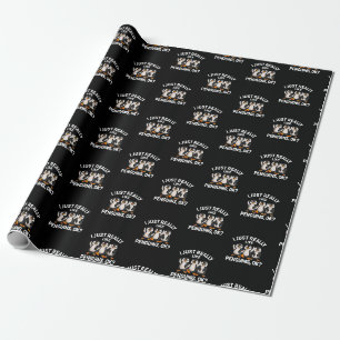I Just Really Like Penguins OK Funny Penguin Lover Wrapping Paper