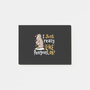 I Just Really Like Penguins Ok Post-it Notes