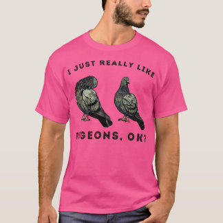 I Just Really Like Pigeons OK 6 2 T-Shirt