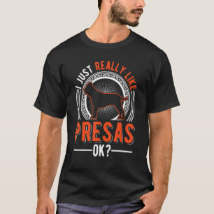 I Just Really Like Presa Canarios Dogo Canario T-Shirt