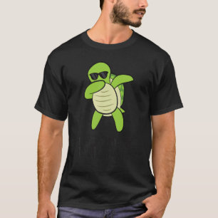 I Just Really Like Turtles Ok Cute Dabbing Turtle T-Shirt