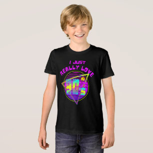 I JUST REALLY LOVE 90s Tri-Blend Shirt