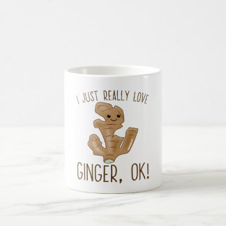 I Just Really Love Ginger Ok! Kawaii Ginger Coffee Mug