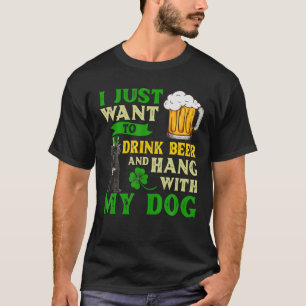 I Just Want To Drink Beer And Hang With Portuguese T-Shirt