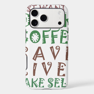 I Just want to drink coffee Save lives and take se