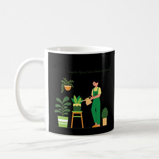 I Just Wet My Plants Coffee Mug (Left)