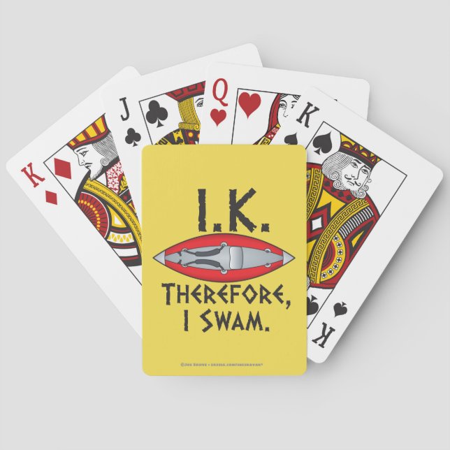 I.K. There Playing Cards (Back)