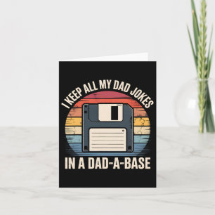 I Keep All My Dad Jokes In Dad A Se Father’s Day C Card