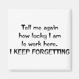 I KEEP FORGETTING MAGNET