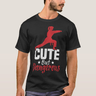 I Kick Like A Girl-karate Kickboxing Girl _1 T-Shirt