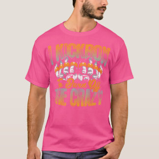 I Kickbox To Burn Off The Crazy Kickboxer Kickboxi T-Shirt