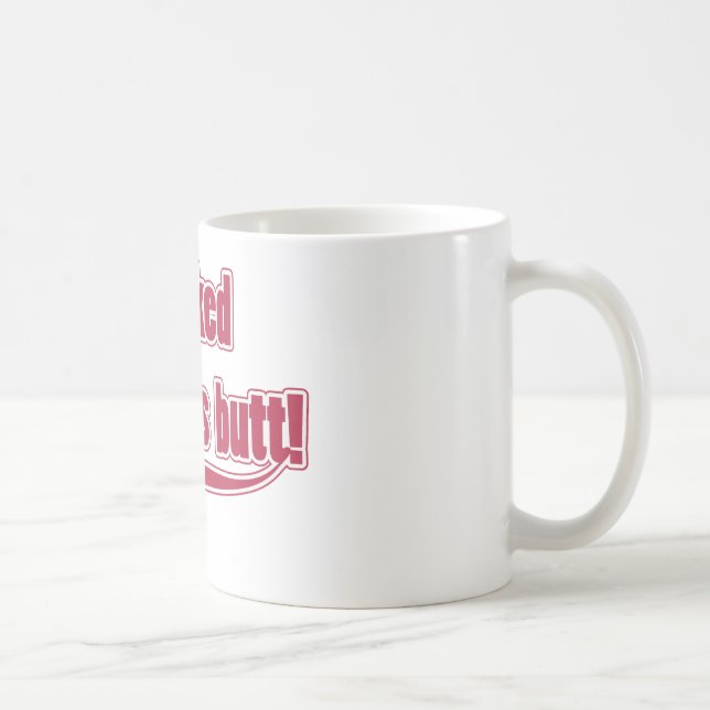 I Kicked Cancer's Butt Coffee Mug (Right)