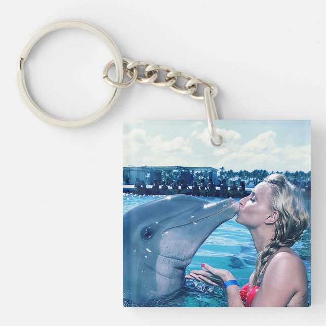 I KISSED A DOLPHIN # Miss Multiverse Keychain Fr (Front)