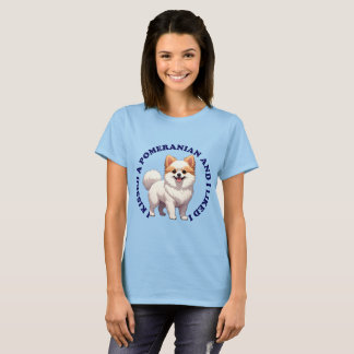 I Kissed a Pomeranian puppy T-Shirt