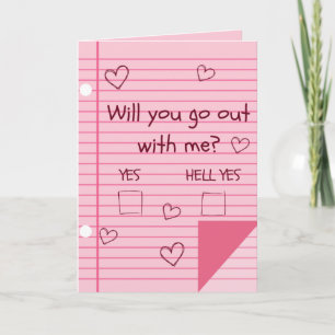 I Knew You'd Say Yes! Funny Valentine Card