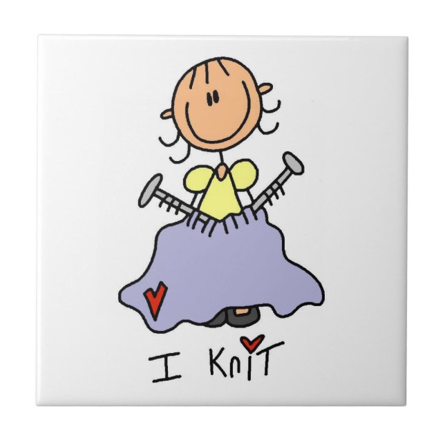 I Knit Tile (Front)