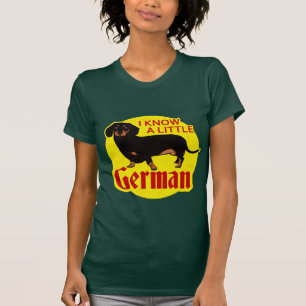 I Know A Little German T-Shirt
