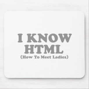 I know html mouse mat